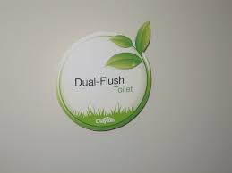 dual flush toilet image